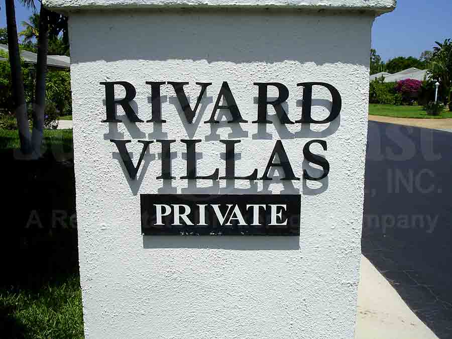 RIVARD VILLAS Signage